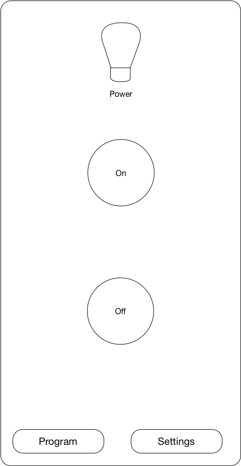 Accessory with On or Off switches