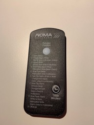 Front of remote