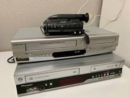 VHS and 8mm Tape Input Devices